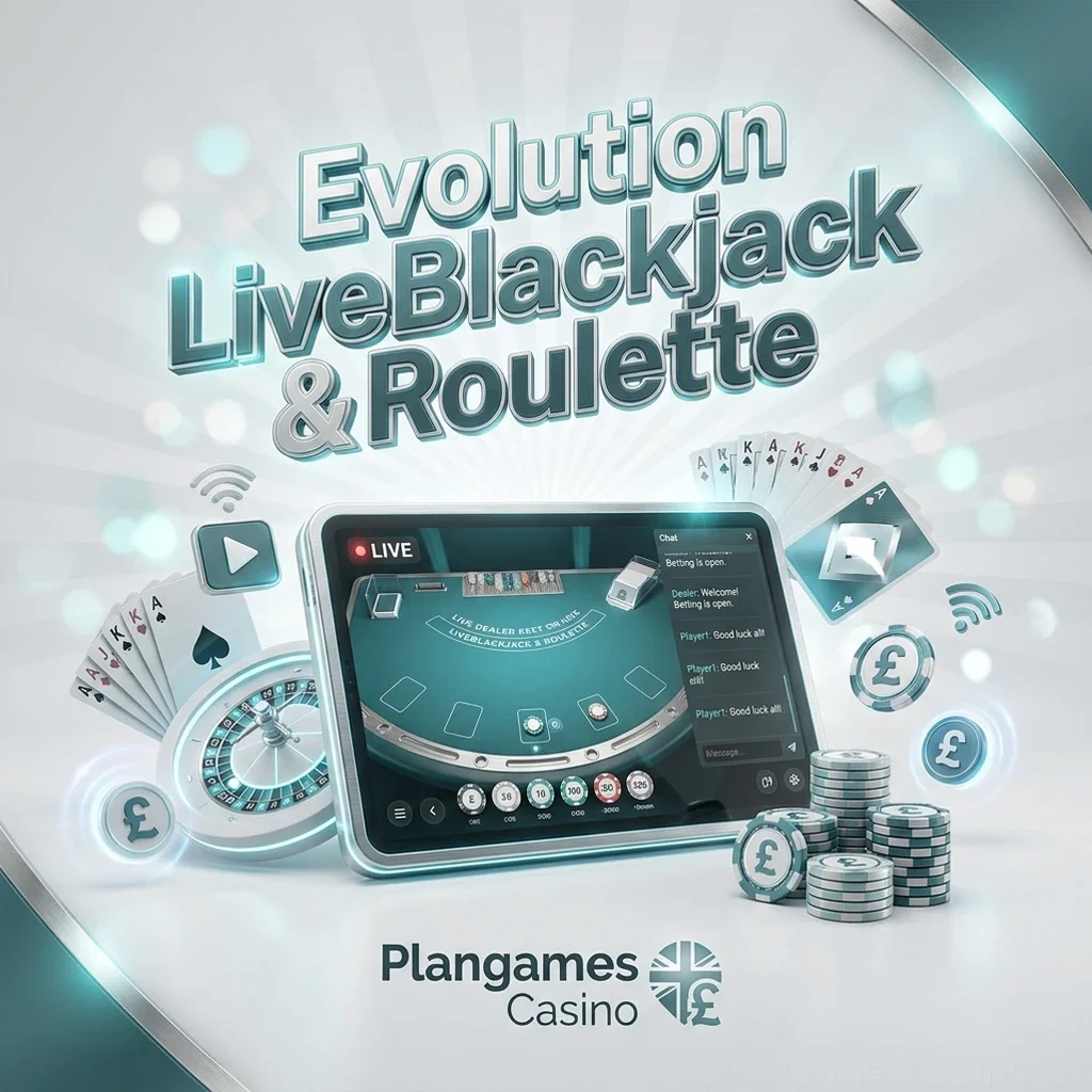 Evolution LiveBlackjack & Roulette